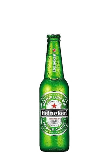 Cerveja Long Neck Heineken.