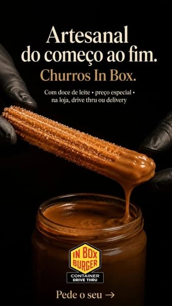 CHURROS IN BOX 4 UNIDADES.